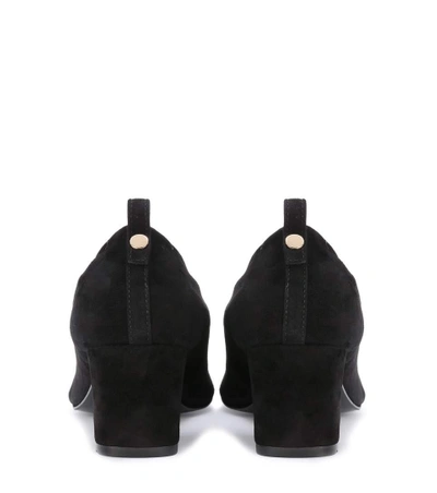 Shop Lanvin Suede Pumps In Llack