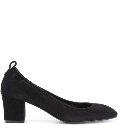 Shop Lanvin Suede Pumps In Llack