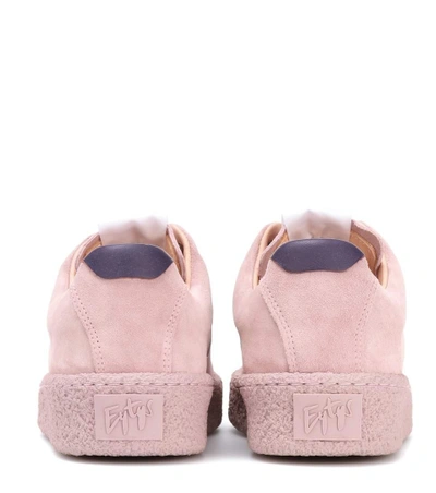 Shop Eytys Ace Suede Sneakers In Pink