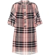 BURBERRY Elody plaid cotton dress