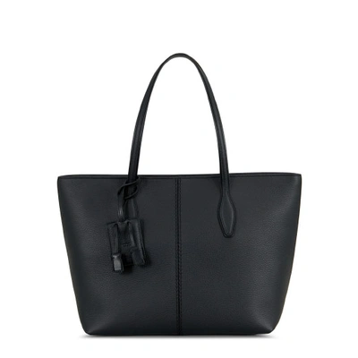 Shop Tod's Joy Bag Medium In Black
