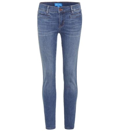 M.i.h. Jeans Paris Cropped Mid-rise Jeans In Lee Wash