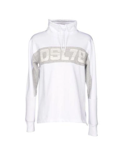 Shop Diesel Sweatshirts In White