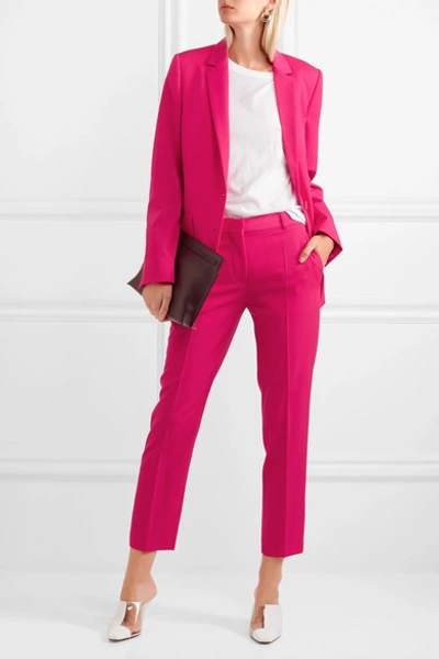 Shop Stella Mccartney Sofia Wool-twill Blazer