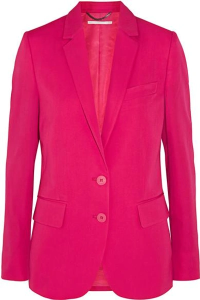 Shop Stella Mccartney Sofia Wool-twill Blazer