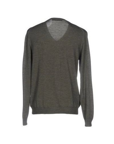 Shop Etro Sweater In Military Green