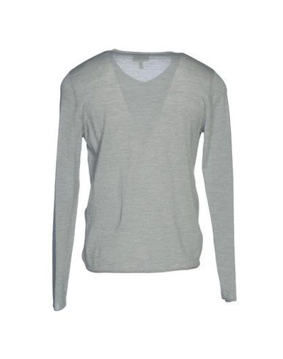 Shop Emporio Armani Sweaters In Grey