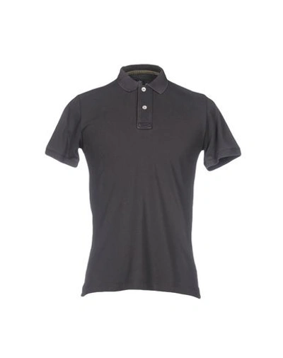 Eleventy Polo Shirts In Lead