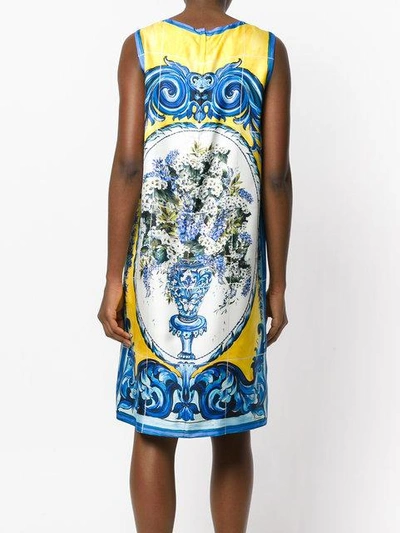 Shop Dolce & Gabbana Floral Print Dress