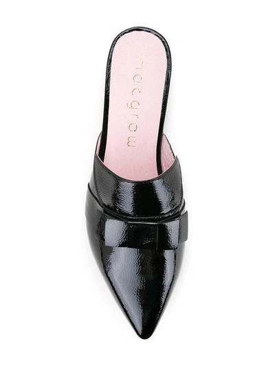 Macgraw 'ophelia' Mules In Black