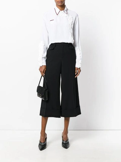 Shop N°21 Nº21 Cropped Pants - Black