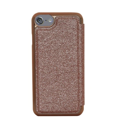 Ted Baker Iphone6/6s/7 Glitter Phone Case With Mirror In Pink