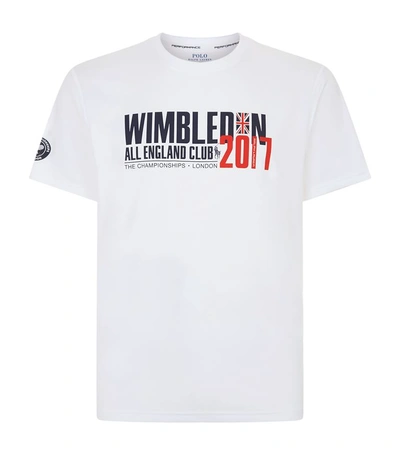 Polo Ralph Lauren Union Jack Wimbledon T-shirt In Multi