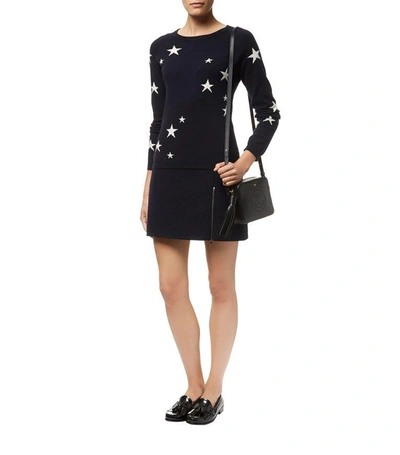 Shop Chinti & Parker All-over Star Cashmere Sweater In Multi