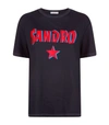 SANDRO Logo Motif T-Shirt
