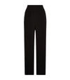 HELMUT LANG Pleated Wide Leg Pants