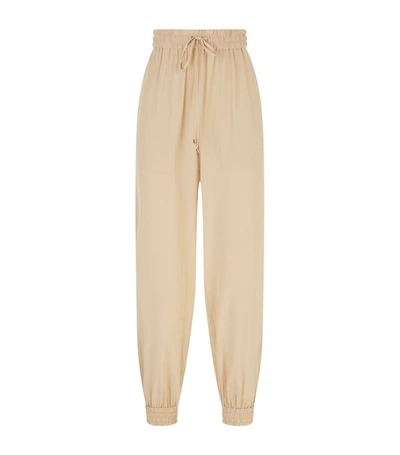 Theory Cortlandt Crop Joggers In Ivory