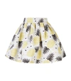 ALICE AND OLIVIA Fizer Pineapple Pleated Skirt