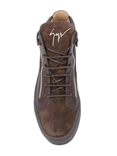 Shop Giuseppe Zanotti Brown