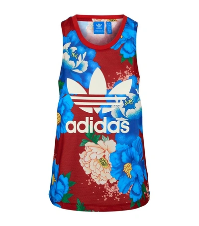 Adidas Originals Chita Floral Print Tank Top