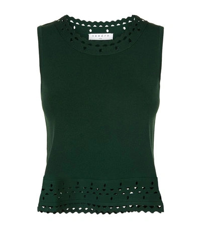 Sandro Cut-out Detail Knitted Vest