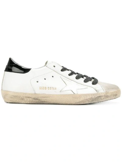 Shop Golden Goose Deluxe Brand Super Star Sneakers - White