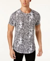 CALVIN KLEIN Calvin Klein Men&#039;s Drop-Tail Printed T-Shirt
