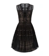 ELIE SAAB V-Neck Lace Dress