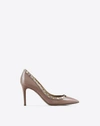 VALENTINO GARAVANI VALENTINO GARAVANI PATENT ROCKSTUD PUMP 85MM