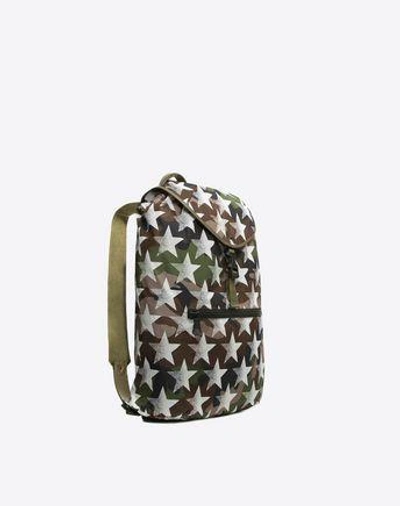 Shop Valentino Camustars Backpack In Military Green