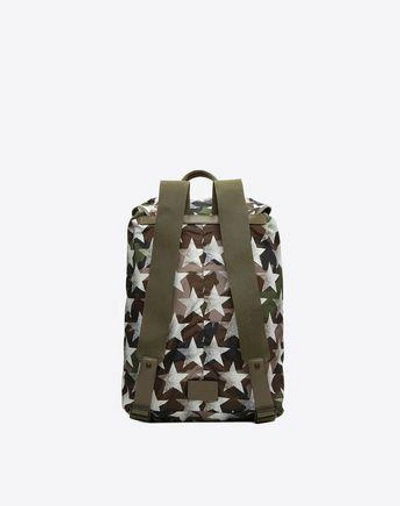 Shop Valentino Camustars Backpack In Military Green