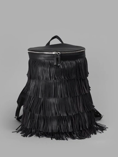Andrea Incontri Women's Black Bucket Backpack