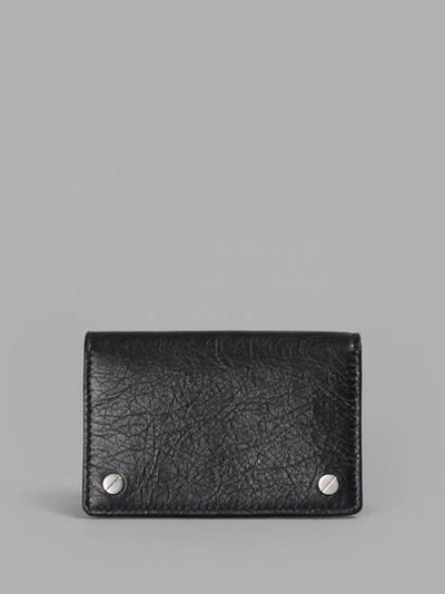 Balenciaga Black Classic Mini Wallet