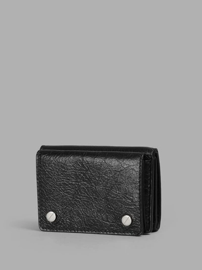 Shop Balenciaga Black Classic Mini Wallet