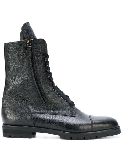 Manolo Blahnik Campcho Combat Boots