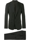 Dolce & Gabbana Peaked Lapel Suit In Black
