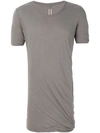 Rick Owens Basic Short Sleeves T-shirt In Grey