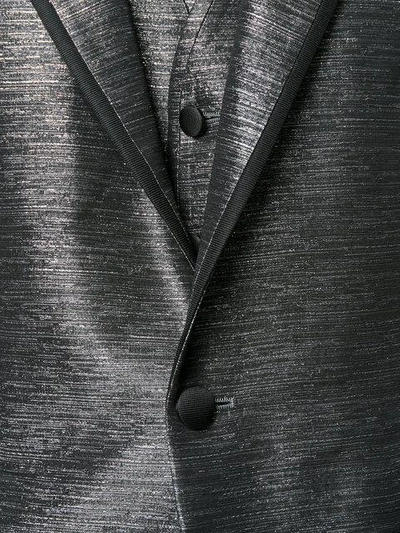 jacquard lurex suit