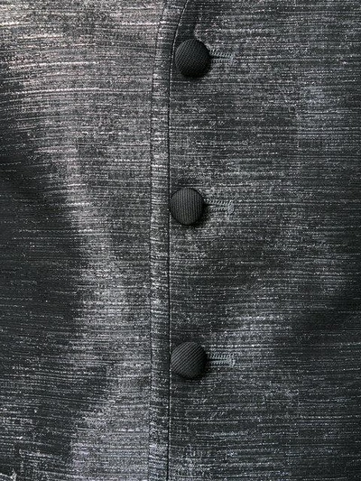 Shop Dolce & Gabbana Jacquard Lurex Suit - Grey