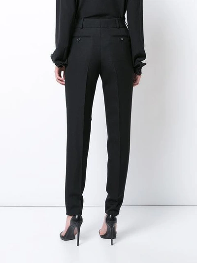 Shop Saint Laurent High Waist Classic Trousers