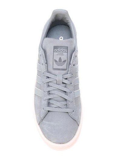 Shop Adidas Originals Campus Sneakers In Grey