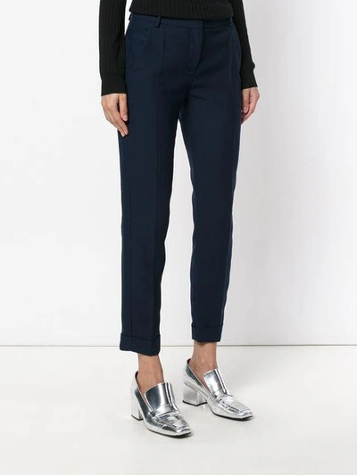 Carven Cropped Cigarette Trousers | ModeSens