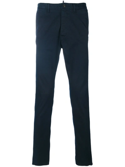 Dsquared2 Slim-fit Trousers In Blue | ModeSens