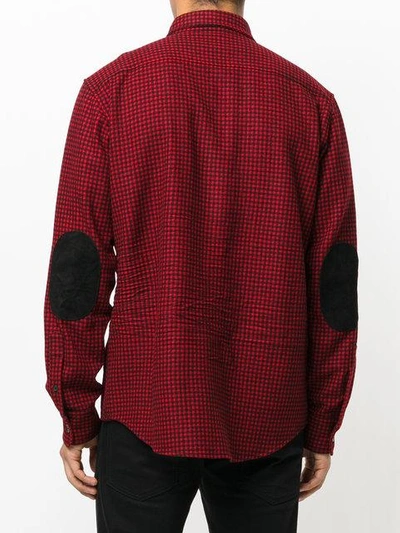Shop Dsquared2 Checked Shirt In Red