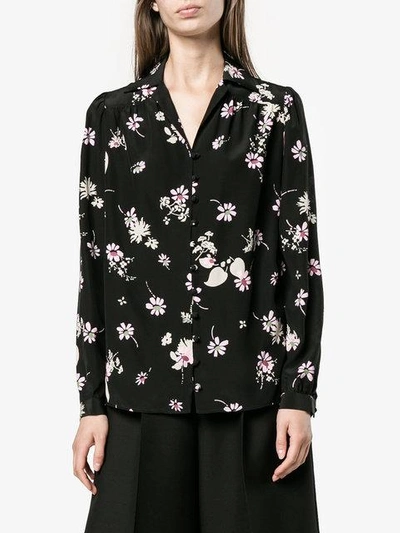 Shop Valentino Flowers Fall Blouse
