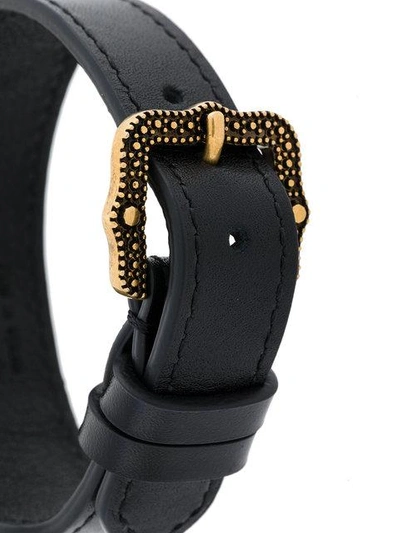 Shop Gucci Lion Head Cuff Bracelet