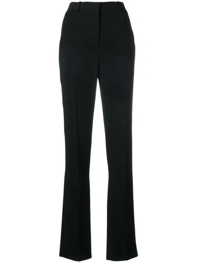 Shop Givenchy Tailored Bootcut Trousers In Black