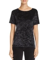 VINCE EASY VELVET TEE,V440482968