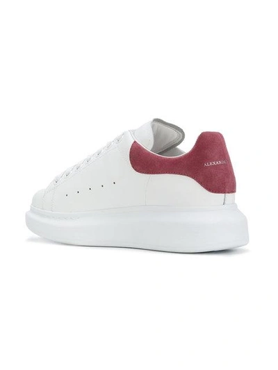 Shop Alexander Mcqueen Oversized Sneakers - White