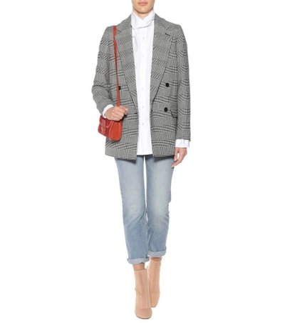Shop Stella Mccartney Wool-blend Jacket In Llack